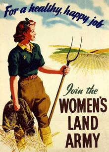 Women's Land Army Poster | From a private collection