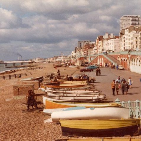 View to the West Pier, early 1970s | Photo by John Leach