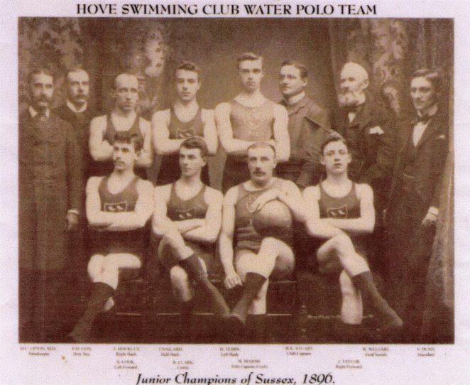 Hove Swimming Club Water Polo Team 1896