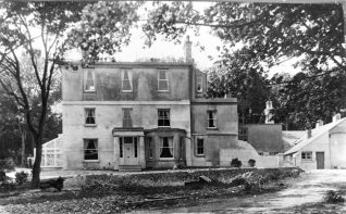 Woodingdean House, date unknown but probably 1950s | From the private collection of Jennifer Drury: click on the imgage to open a large version in a new window.