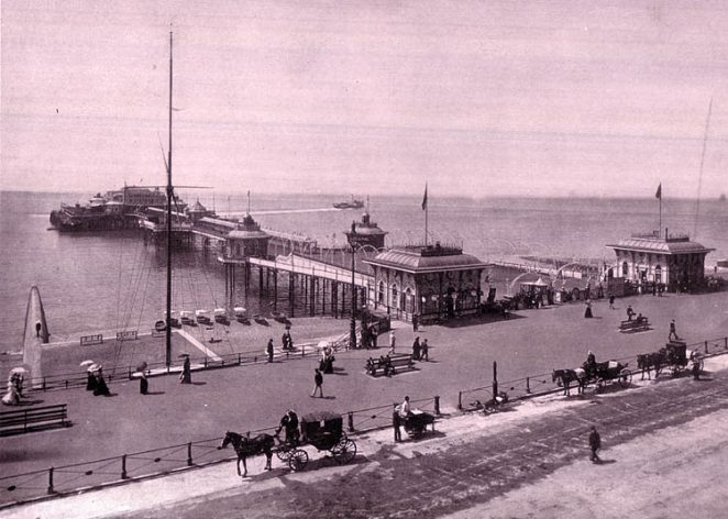 West Pier c1910 | Scanned from an original copy of '67 Views of Brighton, Hove and Neighbourhood', circa 1910, by kind permission of David Burgess