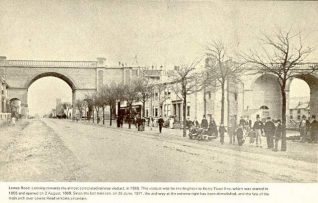 Lewes Road Viaduct 1895 | Image reproduced with kind permission from Brighton and Hove in Pictures by Brighton and Hove City Council