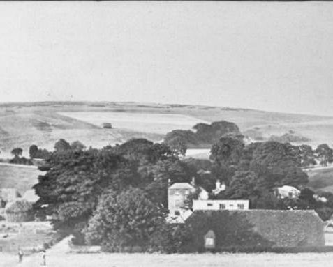 Bevendean, October 1906. A view of Bevendean as seen from the area now occupied by Plymouth Avenue and Fitch Drive. This area was formerly the estate of the Stenning Beard family, who owned a brewery. | Image reproduced with kind permission from Brighton and Hove in Pictures by Brighton and Hove City Council