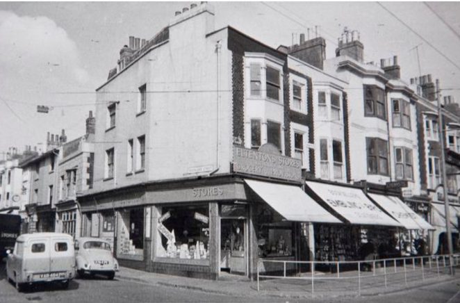 York Place/Trafalgar Street early 1960s | Image reproduced with kind permission of The Regency Society and The James Gray Collection