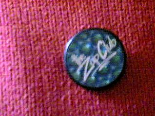 Alison's sister's Zap Club badge | Photo by Alison Clough