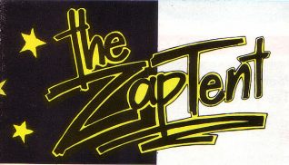 Zap tent filofax flyer | Image from the Zap archive