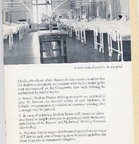 Student Nurse prospectus | From the private collection of Ken Ross
